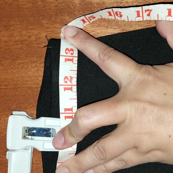 90's Vintage EXPRESS TRI•COT PENCIL SKIRT - Picture 6 of 7